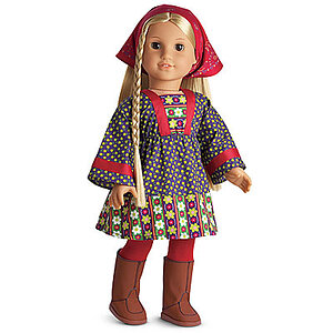 Julie albright in her fondue outfit (I think)