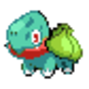 A Turtwig disguided as a Bulbasaur