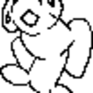 Just a rough sprite.