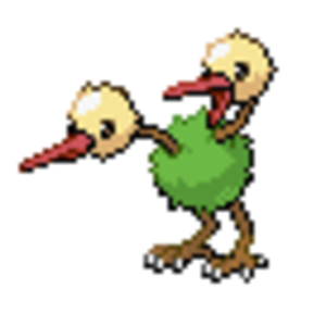 Bellsprout colored Doduo