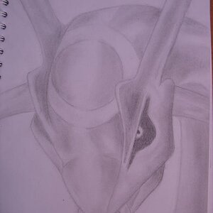 This is a picutre of Rayquaza that i drew. It was the first time i ever drew rayquaza, so i thought it would turn out horrible! but it didnt end up as