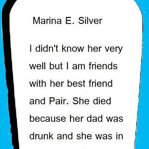 R.I.P Marina E. Silver