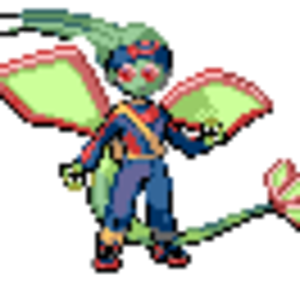 NNNOOOO stupid jpg ruining it ; _ ;this is flygon and Brendon