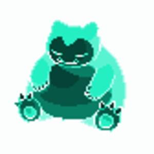 Blue Snorlax.