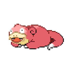 Slowbro is slow, but also one of the very few ultra-powerful BRO types in the known universe. God knows what happened to his face to make it stuck lik
