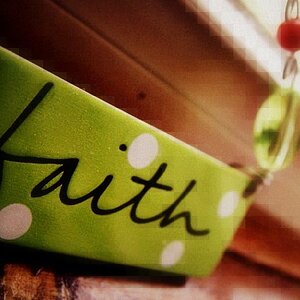 "Faith means being sure of the things we hope for & knowing that something is real,even if we can't see it." -Hebrews 11:1