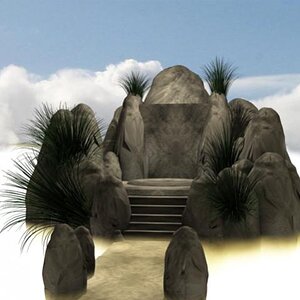 Sky Temple with BKRND