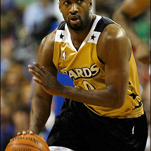 Gilbert Arenas of the Washington Wizards