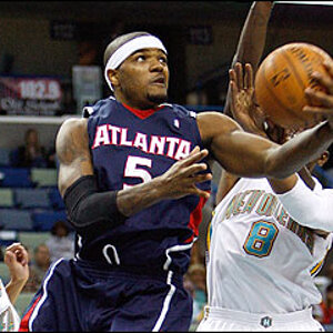 Josh Smith of the Atlanta Hawks