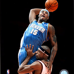 Carmelo Anthony of the Denver Nuggets