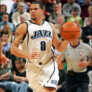 Deron Williams of the Utah Jazz