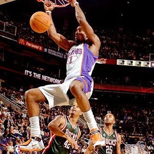 Amare Stoudemire of the Phoenix Suns