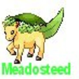 Medosteed
Type: Grass
Meadow Horse Pokemon