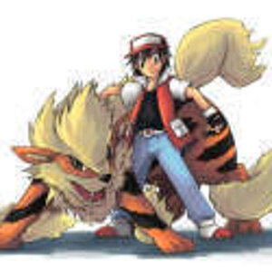 This is me and my First pokemon arcy