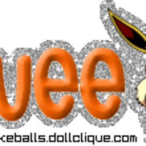Myspace Eevee Glitter Graphic