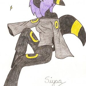 An Umbreon morph. From pokemon.