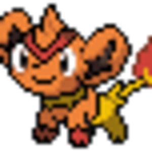 004 - Cuberas, the Fire/Normal type starter.