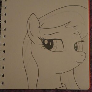 yay! my first pony drawing! or at least, my first GOOD pony drawing! XD Its Octavia! :)