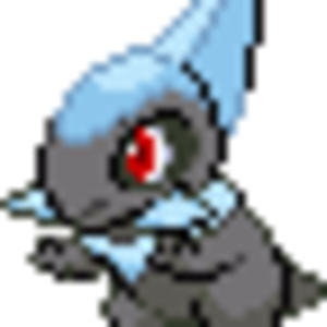 Larvitew

Evolution line:
Larvitew -Lv.16-> Fraxitar -Lv.32-> Haxranitar