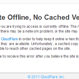 Damn you cloud flare