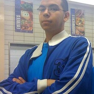 This was me at my High School's Senior BBQ before graduation day.