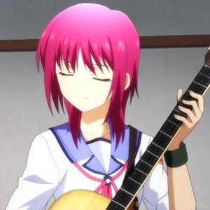 Iwasawasa
Anime: Angel Beats
(Please forgive me if I spelled her name wrong)
Before I start I really wished that she last longer into the series I'm s