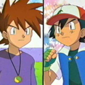 Yeah say hello to my rival, Ash (Right) Me (Left) I don't know where he is at the moment. But i'm gonna be the best always!