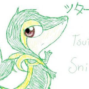 Some old Snivy Doodle. :U