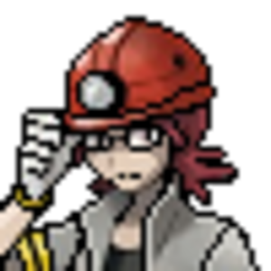 A Roark sprite I made based off the original art. c:
