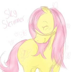 Sky Skimmer Doodle. :V

(No this is not Fluttershy xD)