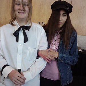 Lily and Hanako - Katawa Shoujo
