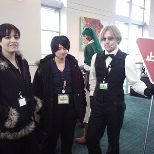 Izaya Orihara (x2) and Shizuo Heiwajima - Durarara!!