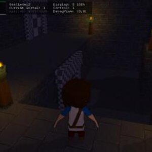 3 ShadowMapping : Shadows on a test level