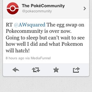 That awesome moment PC retweets you.