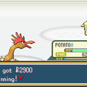 Crushing Erika with Potato!