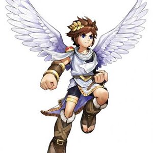 Pit from Kid Icarus. Very noble & brave. I WISH I was like him.