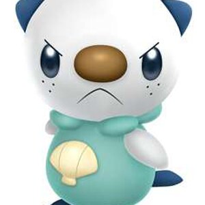 This is my Oshawott, his name is Oshie! You don't want to make Oshie mad.