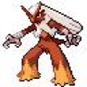 Blaziken- All Credit to the pokemon Company for this sprite