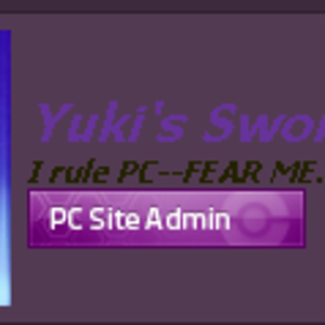 I have no life.

I don't, lol. I'll never be the ruler of PC, lol. And by the way my name looks god awful in purple.