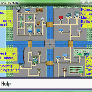 city version 1 (missing shopping center, and plants/decorations)