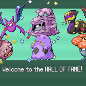 Pokemon Emerald Hall of Fame Champs