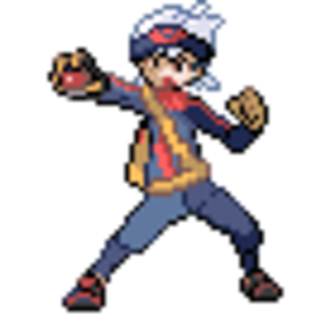 Brendan - Revamped to a BW2 style.
Added longer hair as proof of aging.