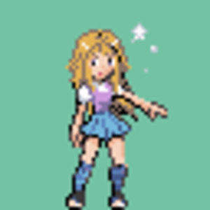 Trainer sprite for Angelika (a character from a story I'm working on). Made this for FireRed
