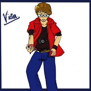 Viccy-genderbend: Victor...?