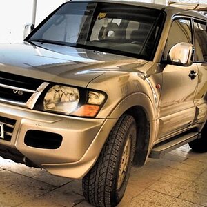 Mom's good old Mitsubishi Pajero, been with us for 10 years