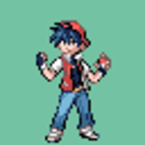 Red's Trainer sprite from the Pokemon Adventures manga. For Trainer MJB's ROM hack.