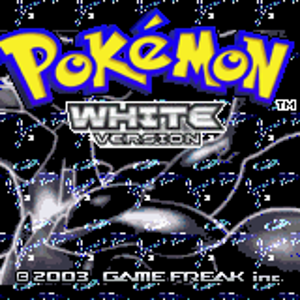 Hacking the Ruby Titlescreen: Pokemon SapphireWhite.
No, it's not an actual hack project or anything. I've just been messing around with the Ruby titl