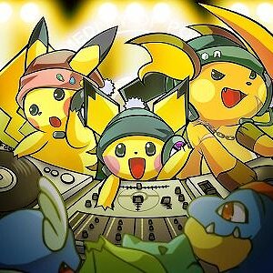 Pokemon DJs:

Screw DJ Hero lets play PokéDJ.