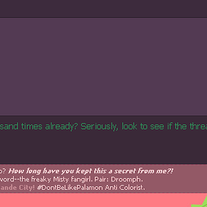 Mawd.

I would take a  unique closing thread message each time because repeating myself over and over and over when I close a thread is not me. 

One 