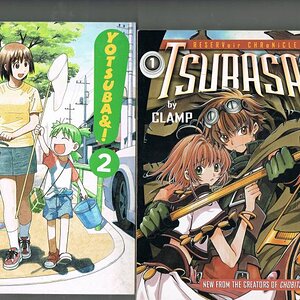 Got some manga. Tsubasa Reservior Chronicle vol 1 and Yotsuba Vol2. 

They were really cheap for manga..$4.99 each.